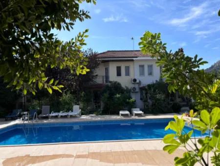 Semi Detached Villa For Sale In Dalyan